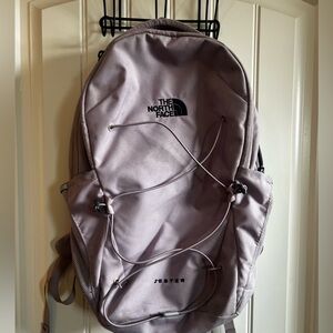 Northface, flex vent, jester style backpack. Light purple.